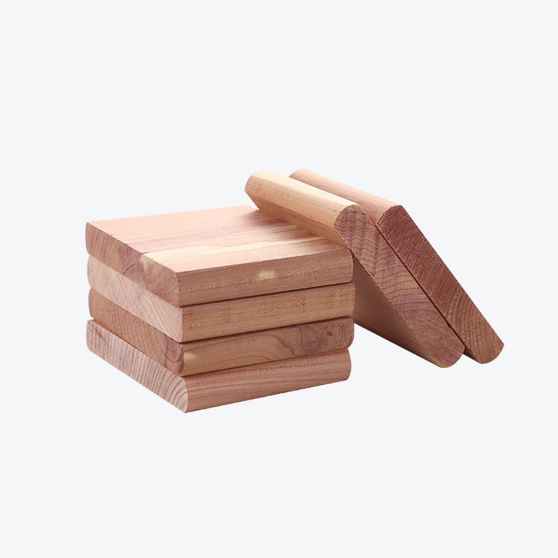 Decorações de madeira folheadas Pequenas peças podem ser combinadas aleatoriamente