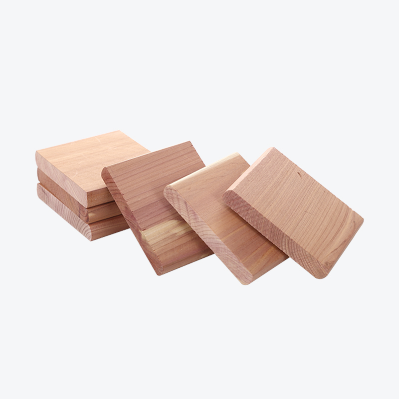 Decorações de madeira folheadas Pequenas peças podem ser combinadas aleatoriamente