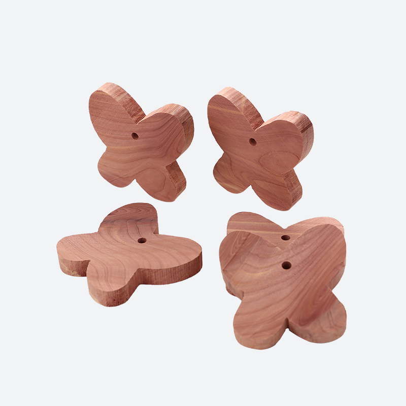 Forma de borboleta Decorações de madeira Pequenas peças podem ser combinadas aleatoriamente